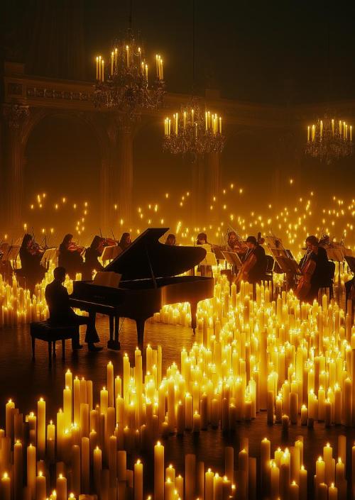 Оркестр CAGMO - Саундтреки Эйнауди - Двойной концерт при свечах  в ДК Тольятти